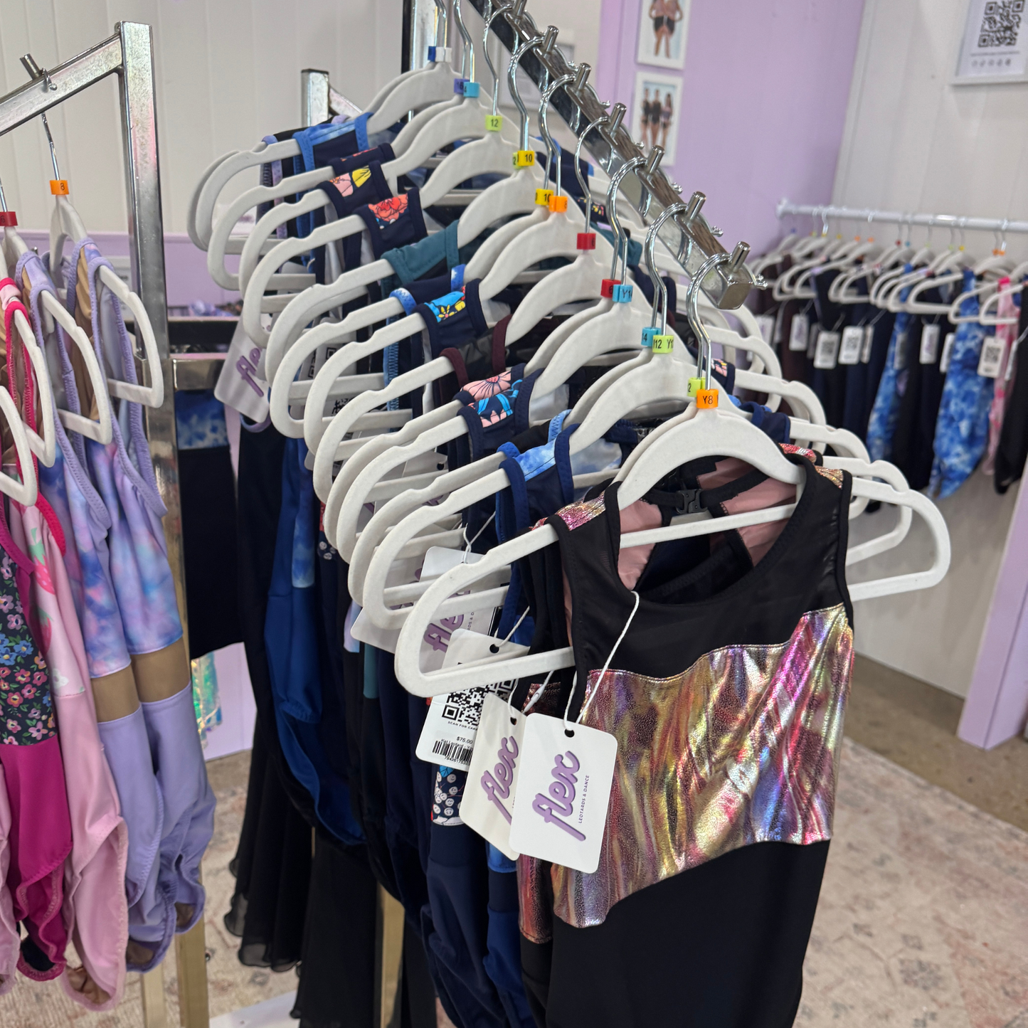 Y14 Kat Leotard Navy / Navy Floral