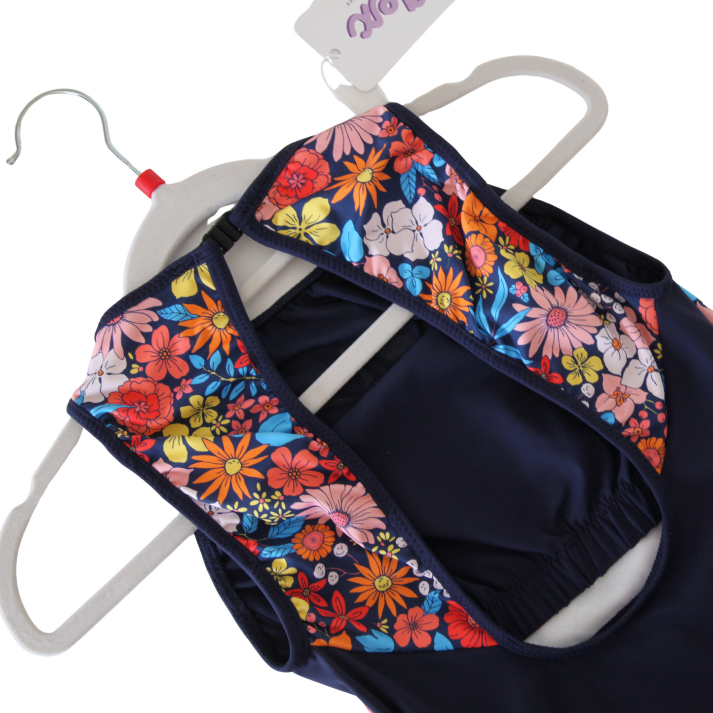A6 Kat Leotard Navy / Navy Floral