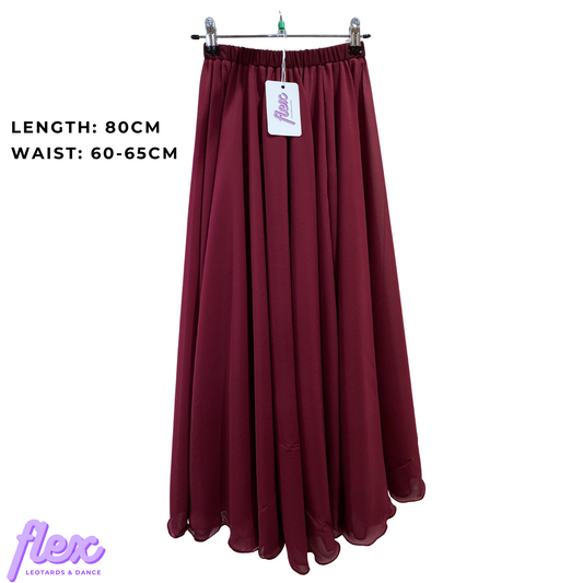 Calisthenics Skirt - Y14/16 Maroon